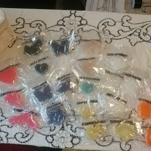 5 assorted handmade air fresheners.